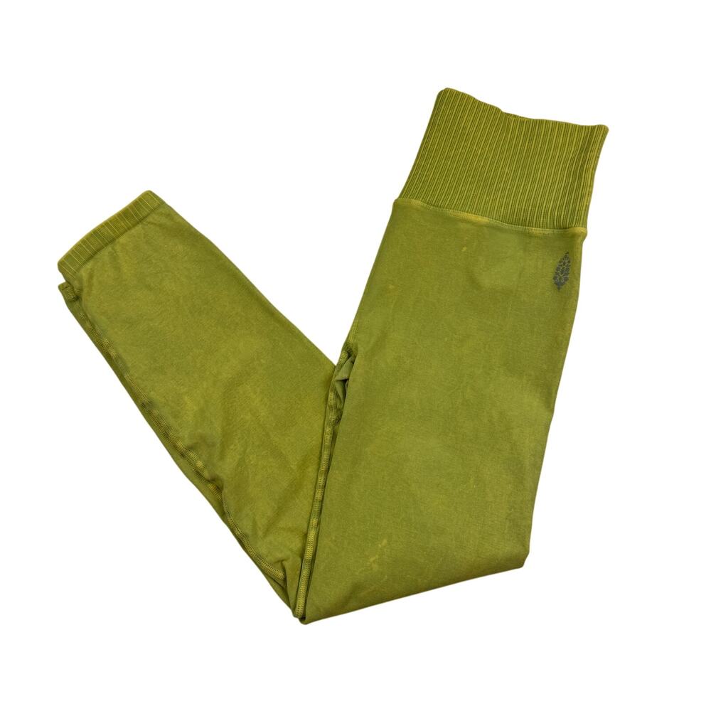 Free People Movement 7/8 Good Karma Athletic Workout Leggings Women's Size Large - Picture 2 of 8